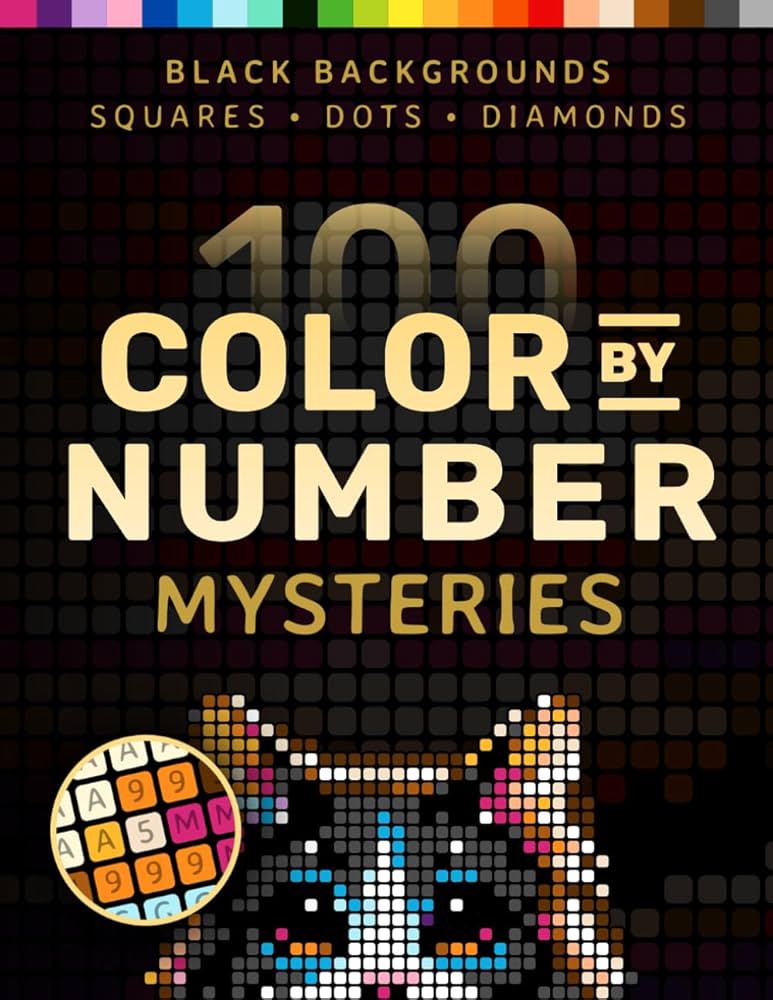 Color By Number Mysteries