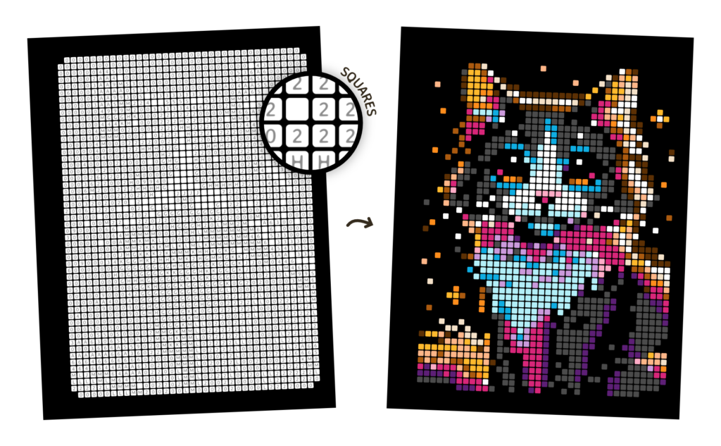 Color By Number Mysteries